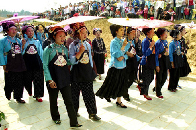 Traditional festivals for the Zhuang ethnic group