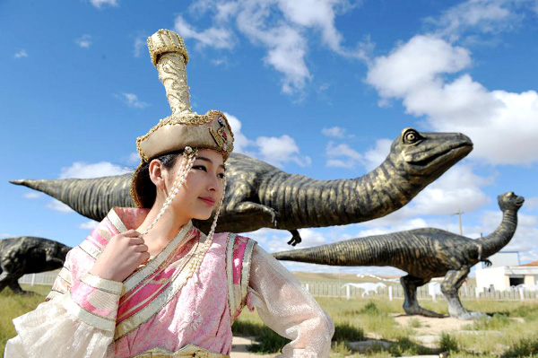 Costumes in ethnic fashion festival in China