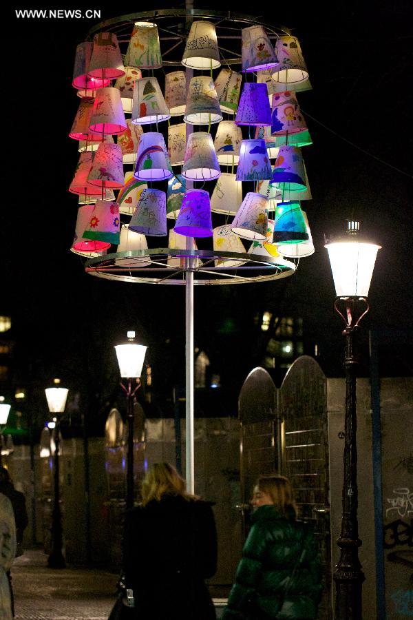 Cultural festival of light and water in Netherlands