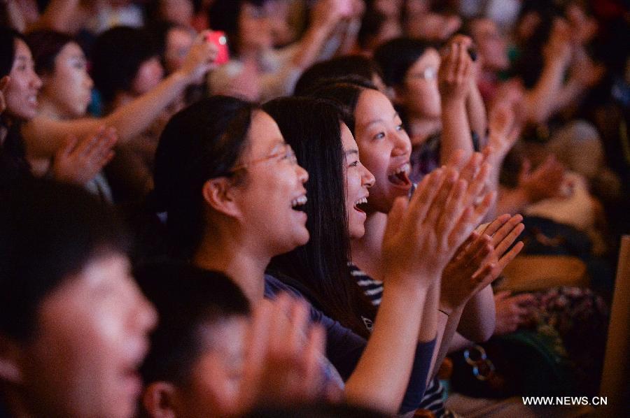 China National Ballet performs at Beijing Institute of Fashion Technology