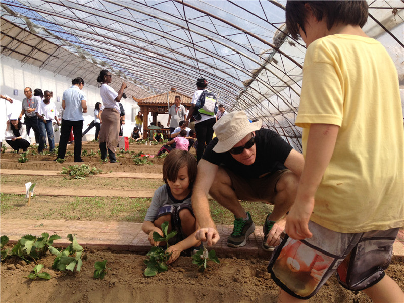 DRC residents enjoy a day on the farm