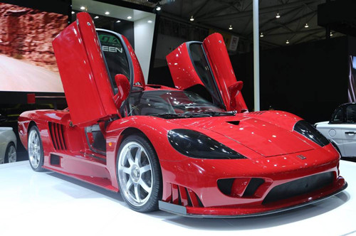 A 30m yuan Saleen S7 is sold on the first day of Chengdu auto show