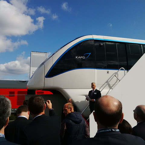 INNOVIA Monorail 300 Opening Ceremony at InnoTrans