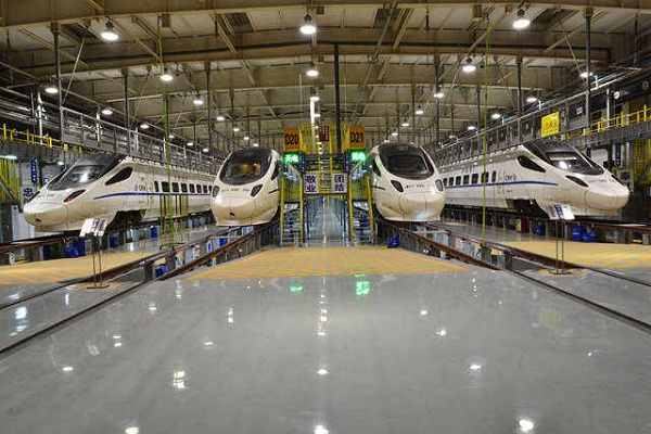 Bullet train maintenance base wins national award