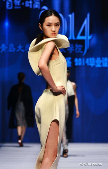 Highlights of Qingdao Int'l Fashion Week<BR>