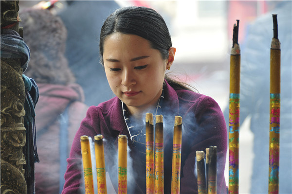 Free blessing activity in Yantai