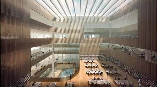 Shanghai Library east branch design plan unveiled