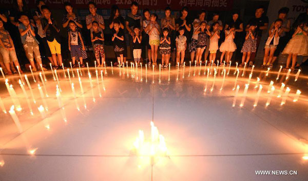 Praying ceremony for quake-hit Ludian held in Shanxi