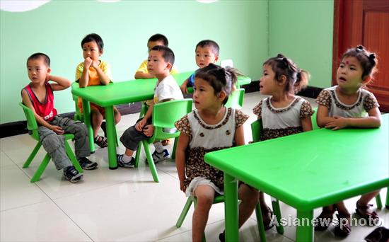 Triplets get help attending kindergarten