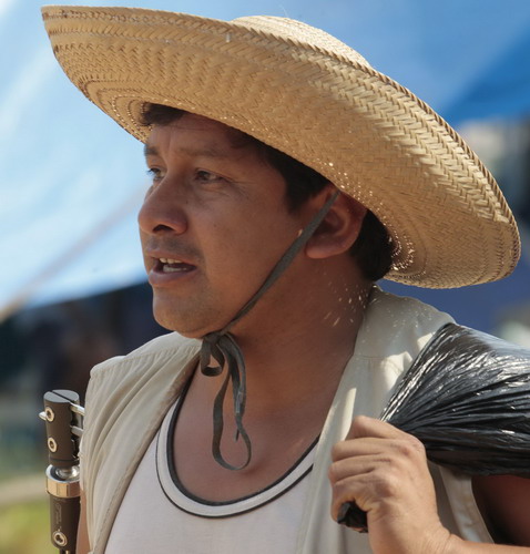 Amazonian indigenous march down Bolivia