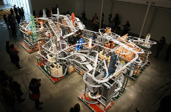 Miniature metropolis on display