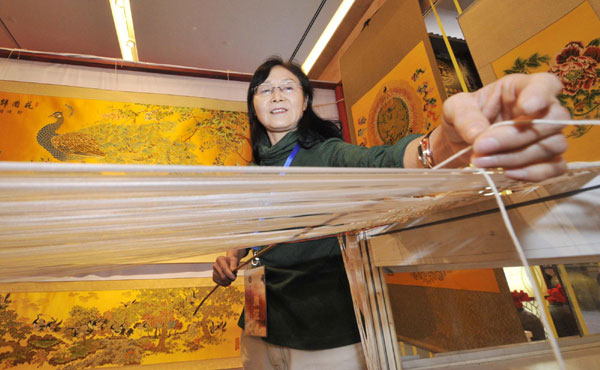 Intangible cultural heritage exhibited in Tianjin