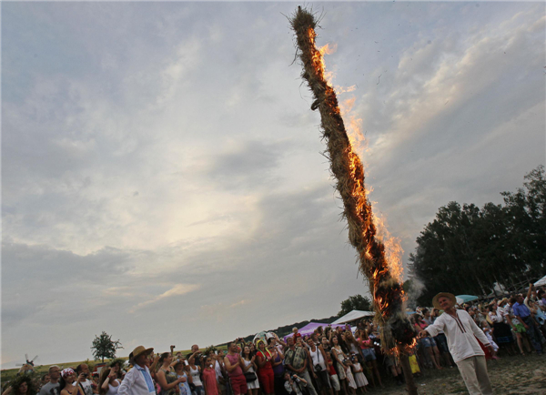 Ivana Kupala holiday celebrated in Kiev