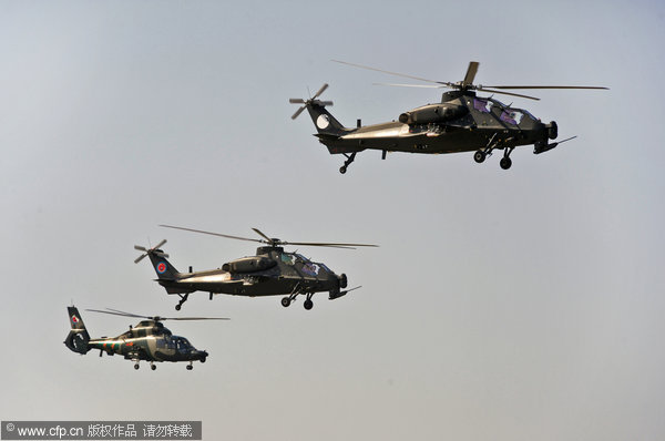 Helicopter expo to open in Tianjin