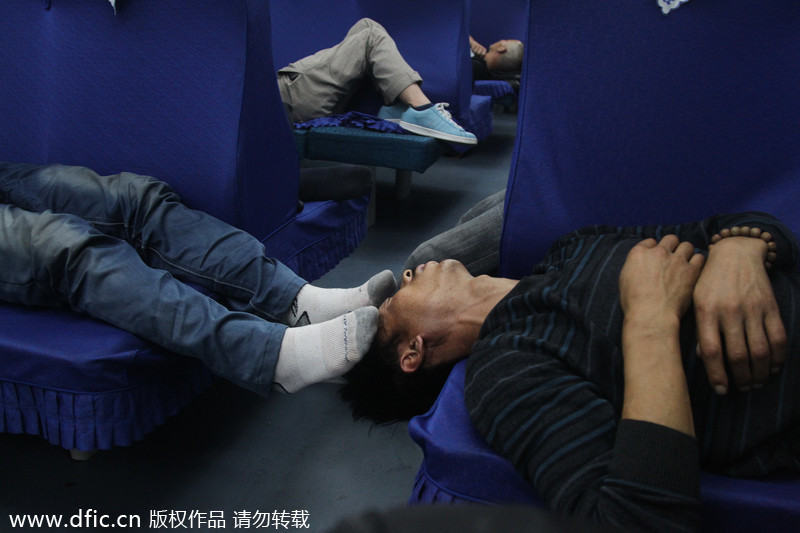 Catnaps help travelers keep going