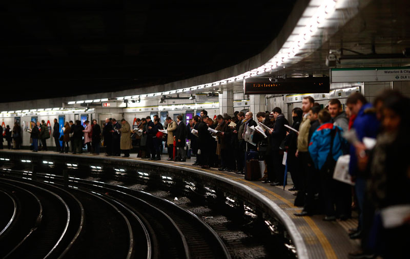 London tube strike causes travel chaos