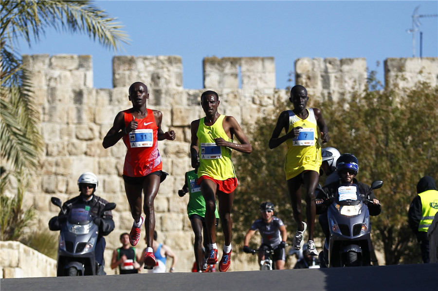 Marathon fever hits Jerusalem