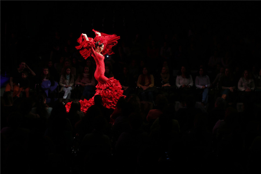 Flamenco fashion show