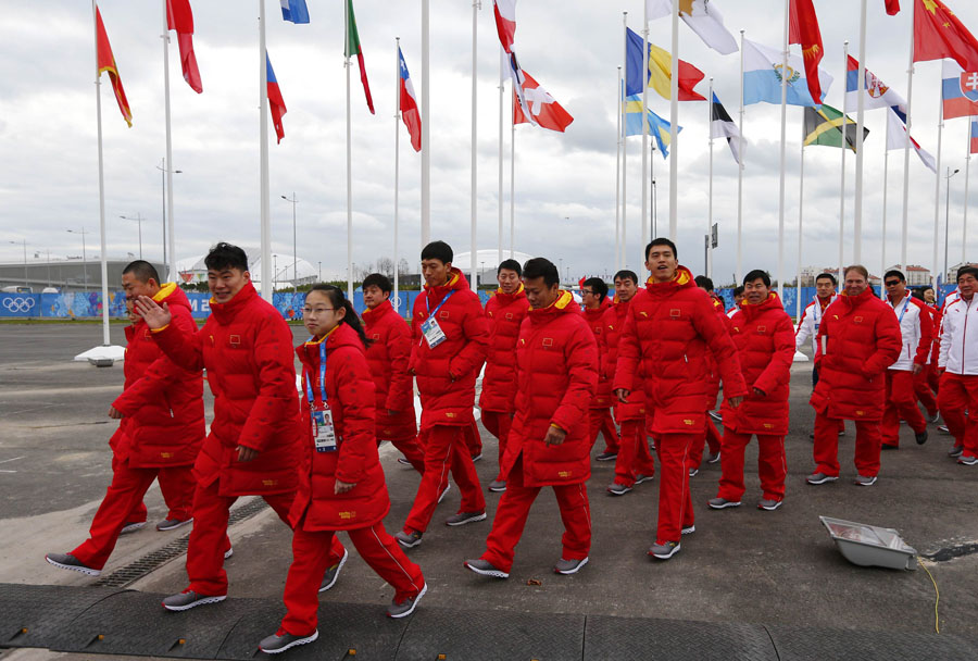 Chinese athletes ready for Sochi Games