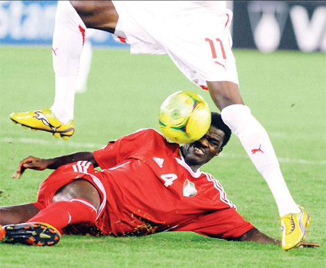 Sudanese cheer rare win