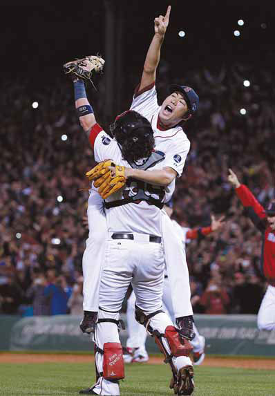 BoSox tame Tigers to reach World Series