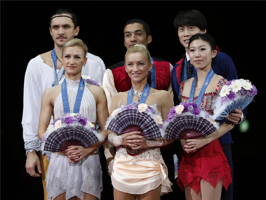 China's Pang and Tong claim bronze in ISU GP Finals