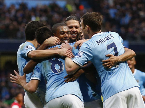 Fearsome Man City crush Arsenal 6-3