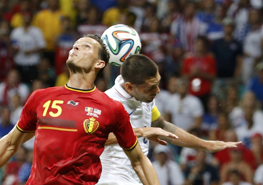 Lukaku gives Belgium 2-0 lead over US