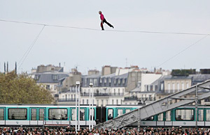 Death-defying stunt show in Macao