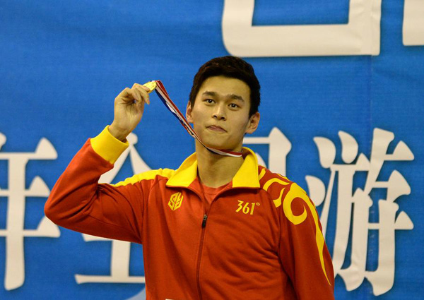 Sun Yang aims to defend worlds titles in Kazan