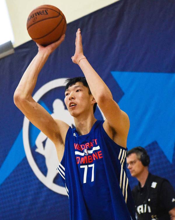 Another Chinese 7-footer has his eyes on the NBA