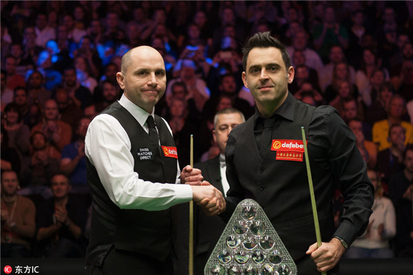 O'Sullivan wins record seventh snooker Masters title