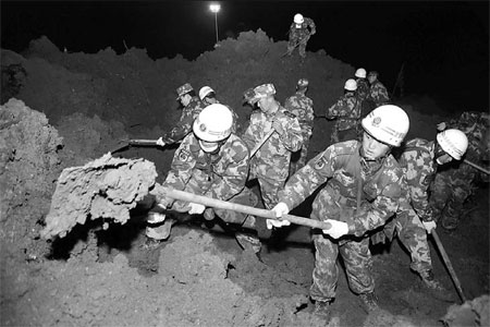 46 bodies found in Yunnan mudslide