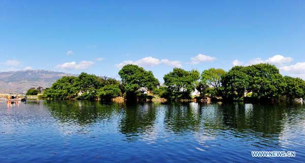 West Lake in Yunnan province