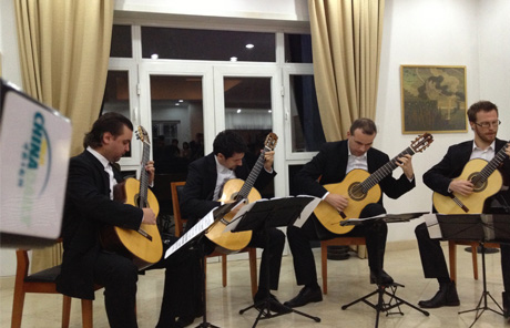 Baltic Guitar Quartet tours in China