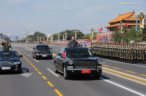 China holds epic V-Day parade