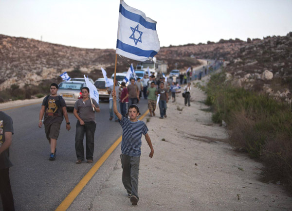 Israeli settlers wary of Palestinian UN bid