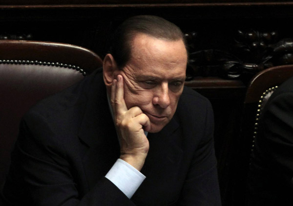 Embattled Berlusconi on ropes