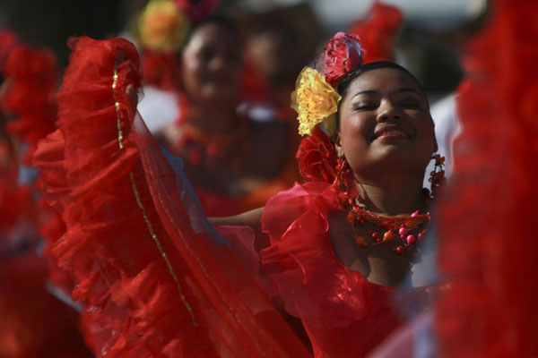 Carnival parade in Barranquilla