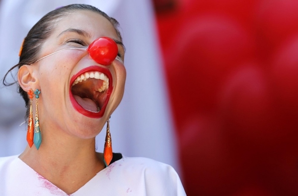 Snapshot of int'l clown festival in Brazil