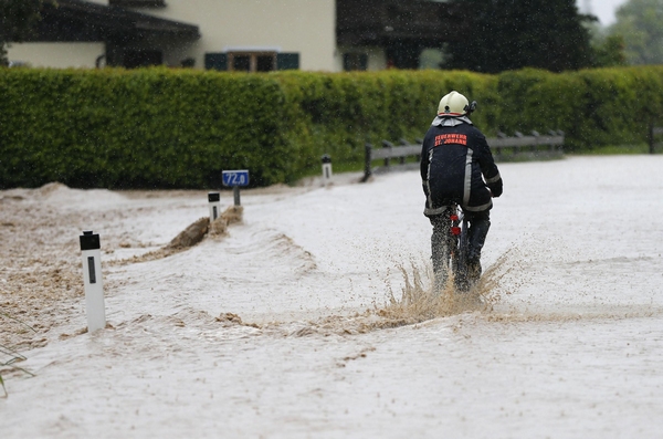 Floods strike Europe