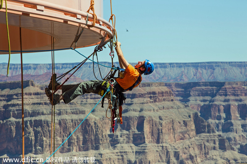 Cleaners need head for heights