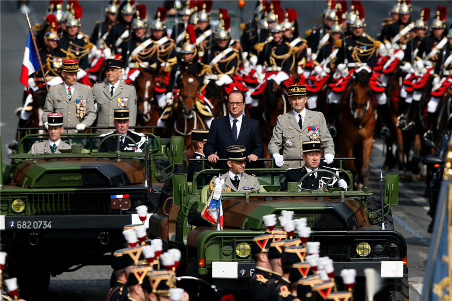 On Bastille Day, France commemorates WWI