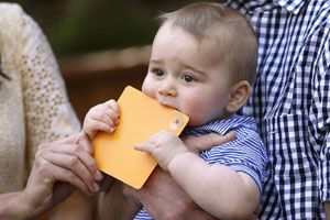 UK royals issue warning over Prince George pics