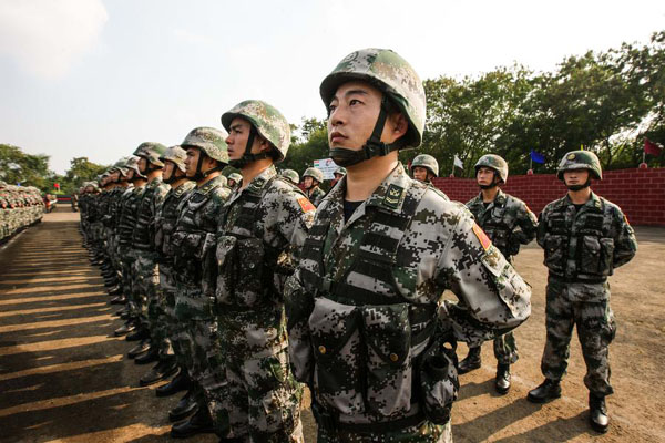 India-China joint counterterrorism training exercise in Pune