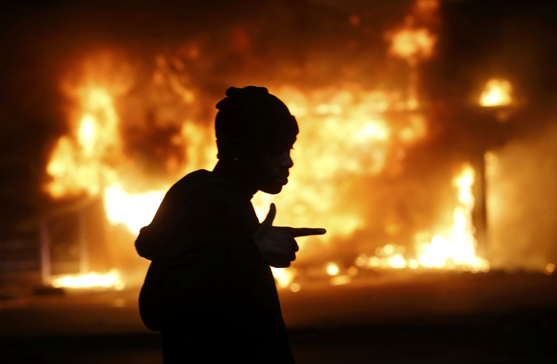 Ferguson protests continue across US