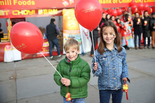 London marks Chinese New Year with biggest party outside Asia