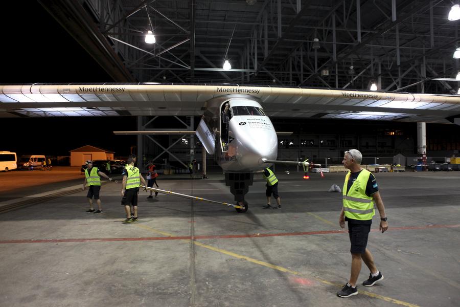 Solar Impulse 2 back in the air after battery upgrade