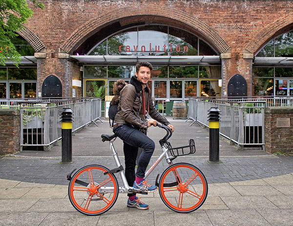 Bike-share companies ride into the British high street