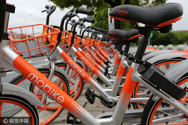 Bike-share companies ride into the British high street